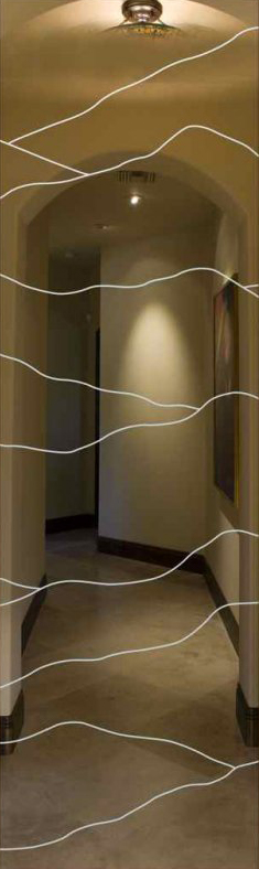 Vetro Porta Sabbiato 7021