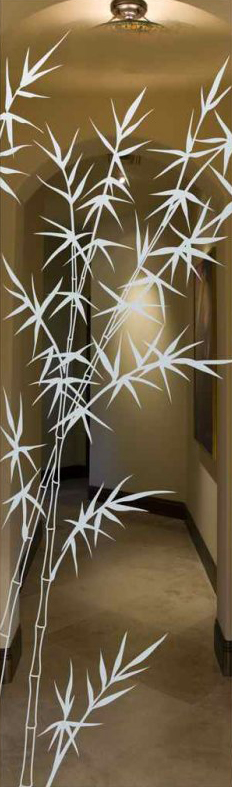 Vetro Porta Sabbiato 7033