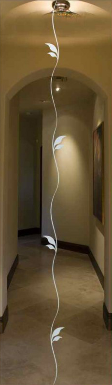 Vetro Porta Sabbiato 7043