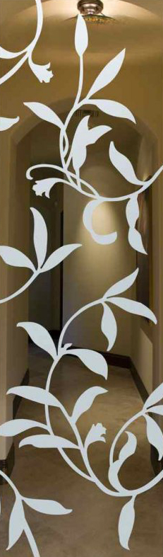 Vetro Porta Sabbiato 7056