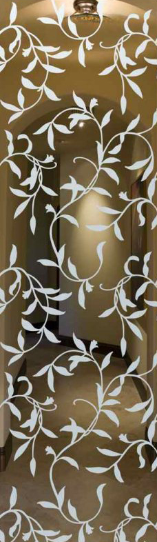 Vetro Porta Sabbiato 7057