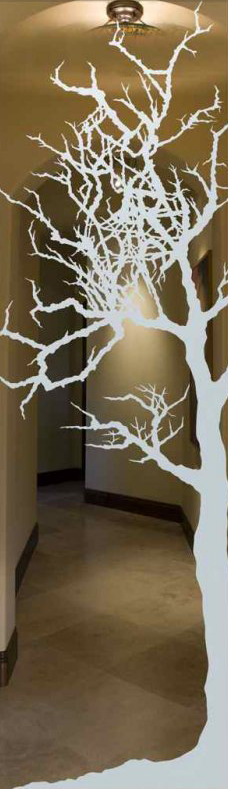 Vetro Porta Sabbiato 7058