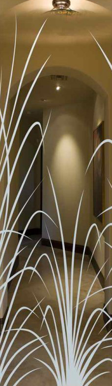 Vetro Porta Sabbiato 7059