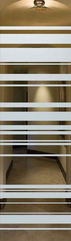 Vetro Porta Sabbiato 7066