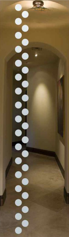 Vetro Porta Sabbiato 7074