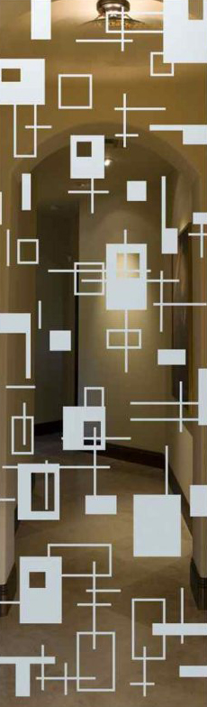 Vetro Porta Sabbiato 7076