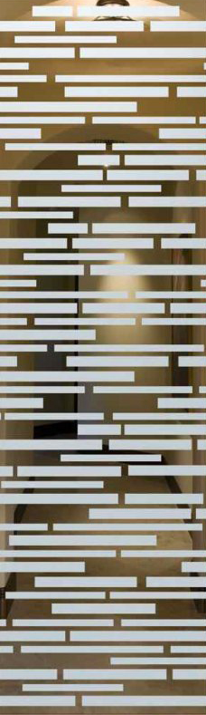 Vetro Porta Sabbiato 7089