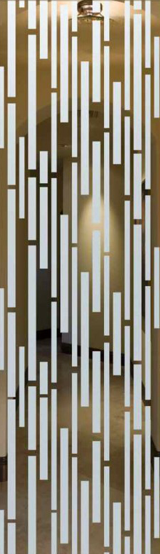 Vetro Porta Sabbiato 7091