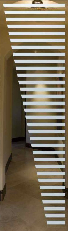 Vetro Porta Sabbiato 7099