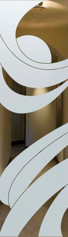 Vetro Porta Sabbiato 7101