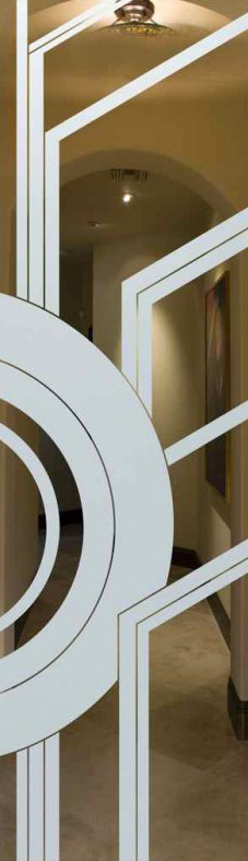 Vetro Porta Sabbiato 7103