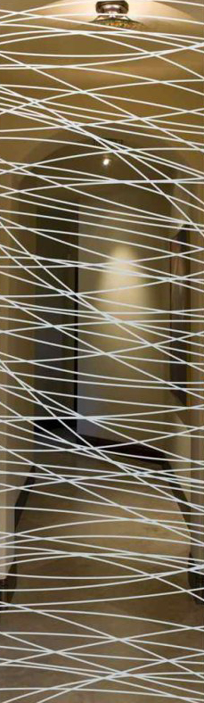 Vetro Porta Sabbiato 7109