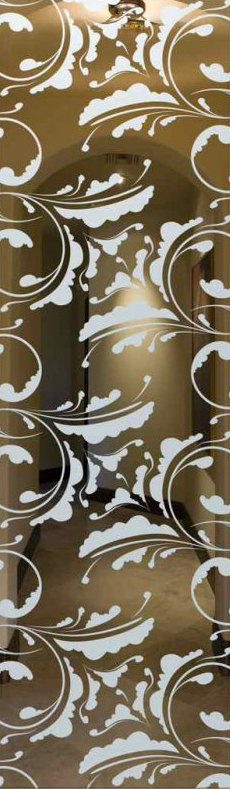 Vetro Porta Sabbiato 7126