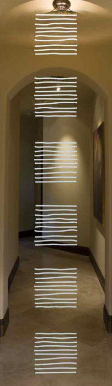 Vetro Porta Sabbiato 7140