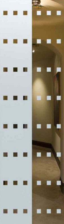 Vetro Porta Sabbiato 7231