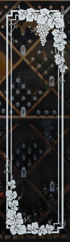 Vetro Porta Sabbiato 9582