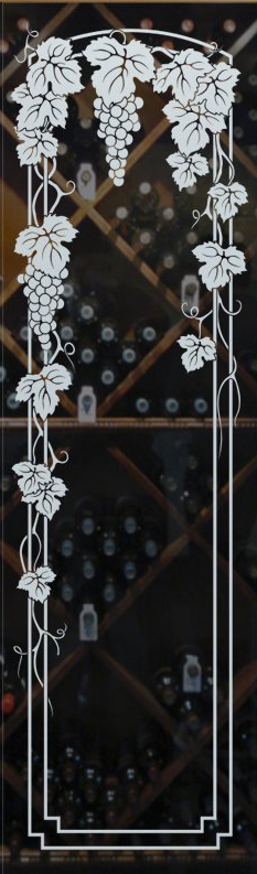 Vetro Porta Sabbiato 9590